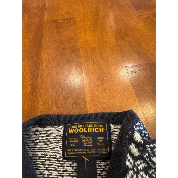 Woman’s John Rich and Broa Woolrich cardigan size medium - Picture 3 of 7